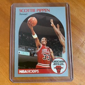 Scottie Pippin 1990 nba hoops card